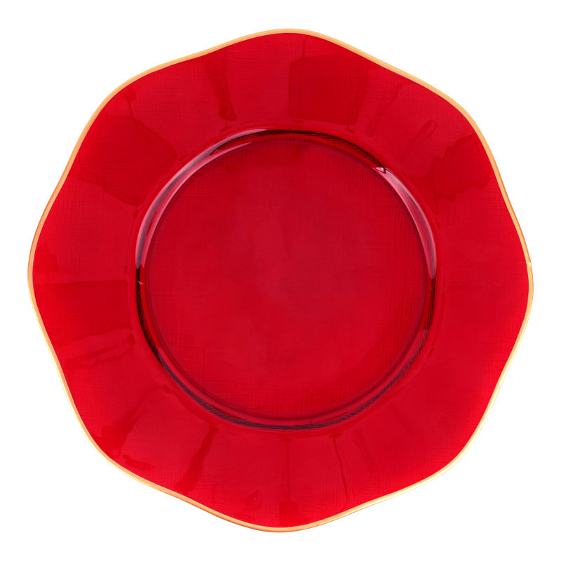 Rufolo Glass Dinner Plate