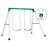 Backyard Discovery Mini Brutus Heavy-Duty Metal A-Frame Swing Set