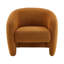 Fauteuil demi-tonneau en chenille de 32,30 po de largeur Whittnie-1277206944