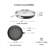 2pc 11" Covered Skillet (28cm)