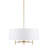 Adjustable Transitional Elegance In Gold For Vaulted Ceilings