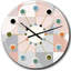 Horloge murale ronde Mid-Century-40743912