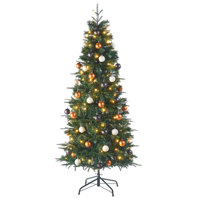 5.91' H Lighted Artificial Christmas Tree
