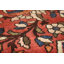 Tapis traditionnel floral en laine à médaillon 5 x 6