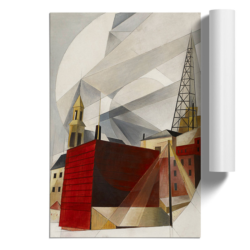 Lancaster by Charles Demuth - Frameless Print, 30cm H x 21cm W x 0.1cm D