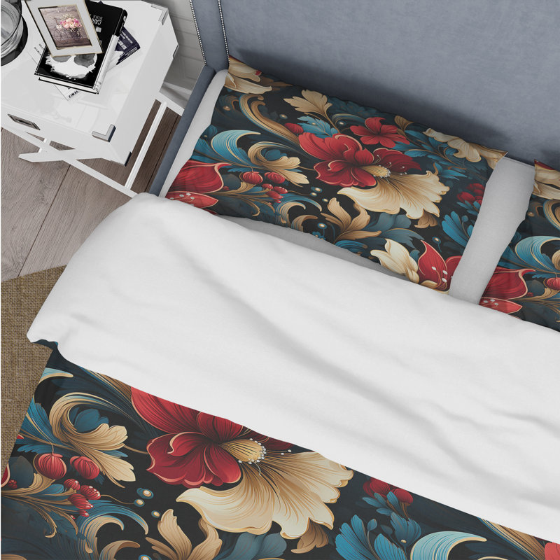 Literie Mayford, Housse de couette simple + 1 taie décorative stan