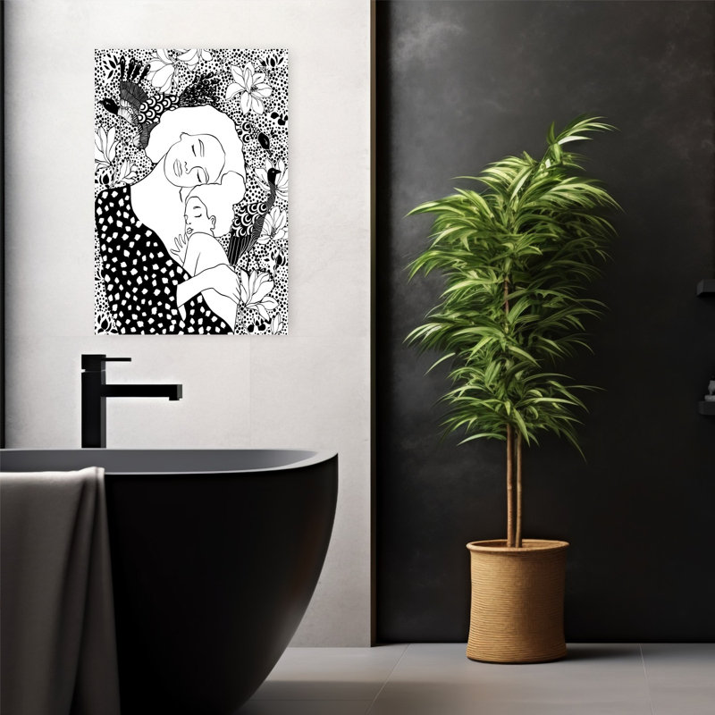 Art contemporain, art contemporain abstrait, H 24 po x l 16 po
