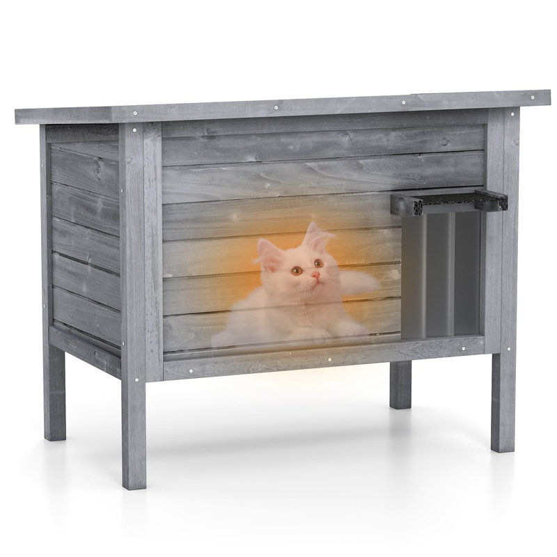 71cm H Cat Tree, Grey