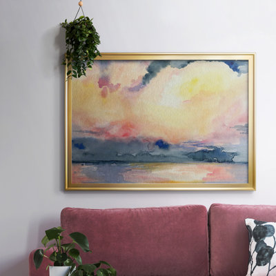 Toile tendue avec cadre Prism Seascape III