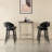 Mid-Century Modern Upholstered Bar Stool with Nailhead Trim -174918215