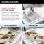 Évier de cuisine en granite de 33 po Delta Everest ™-62375380