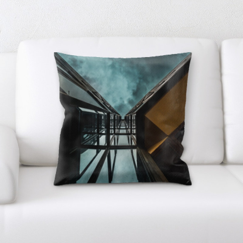 Microsuede Throw Pillow