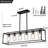 Allyn 6 - Light Kitchen Island Pendant