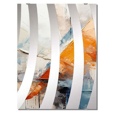 Perrino - Abstract Tiles Mirror Wall Decor