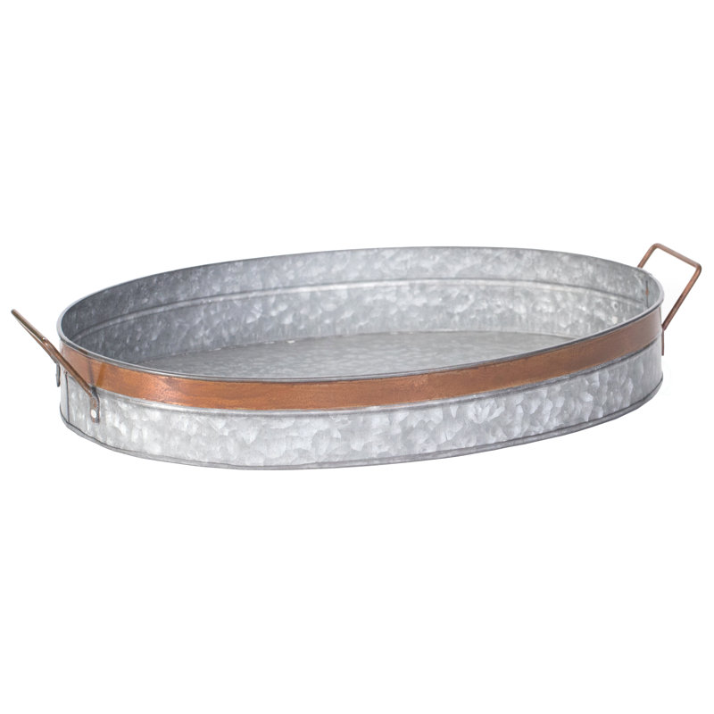 Henke Metal Tray, 3.5" H x 12.25" W x 19.25" D