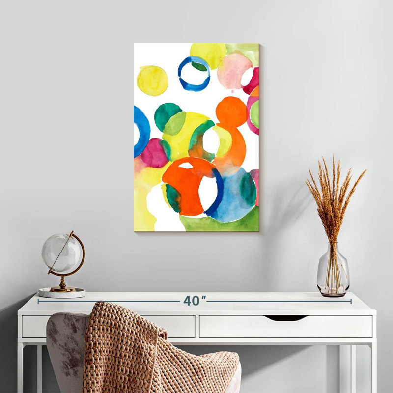 Avery Colourful Circles, 24" H x 16" W