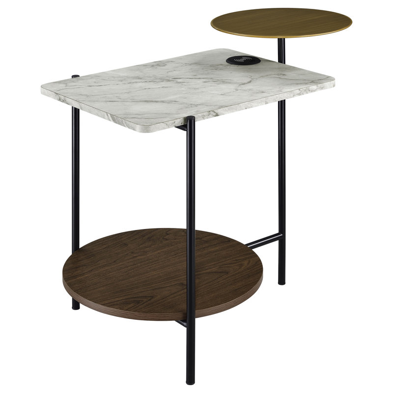 Table de bout à 3 pieds 25,5 po de haut Ottello
