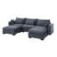 Canapé modulaire en velours côtelé-607609683
