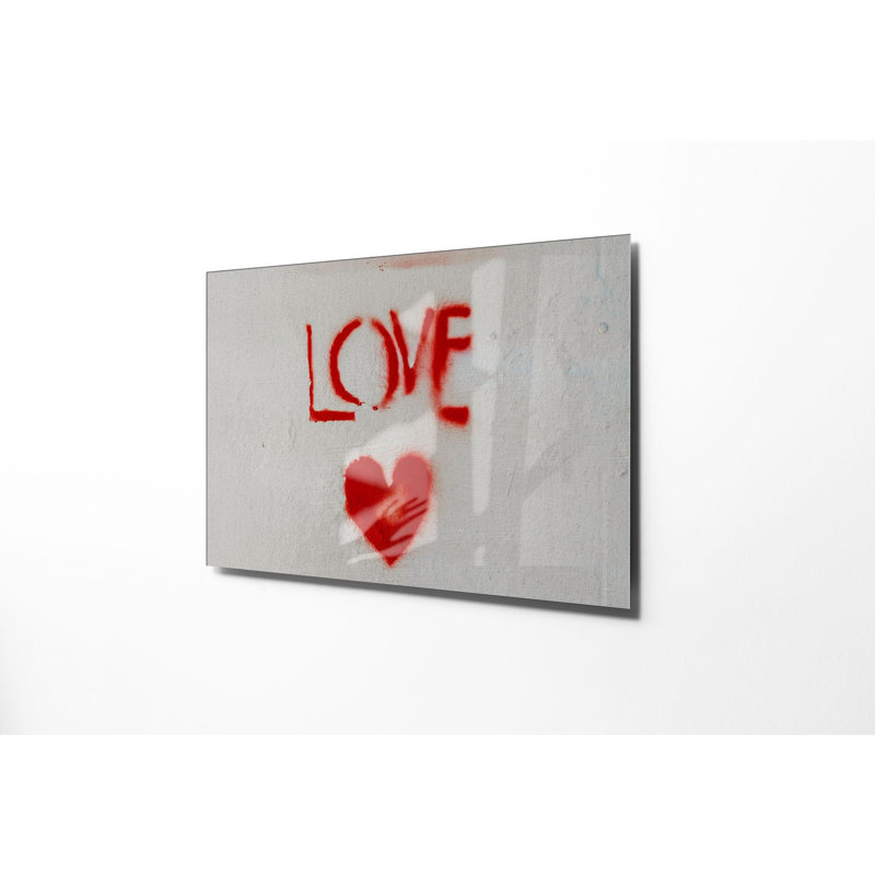 Boze Accent on Tempered Glass, 30cm H x 45cm W