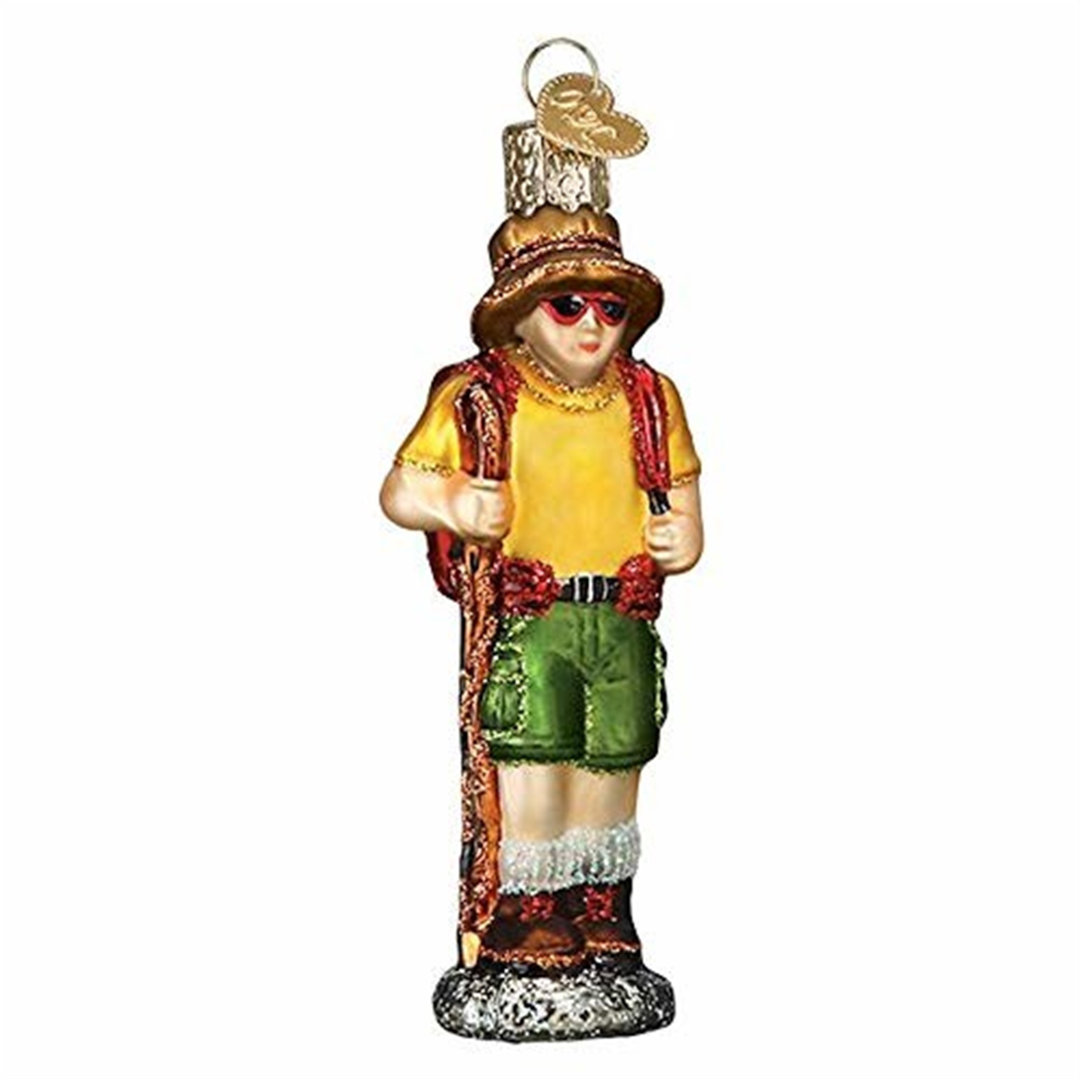 4.25'' Handmade Glass Hanging Figurine Ornament Old World Christmas