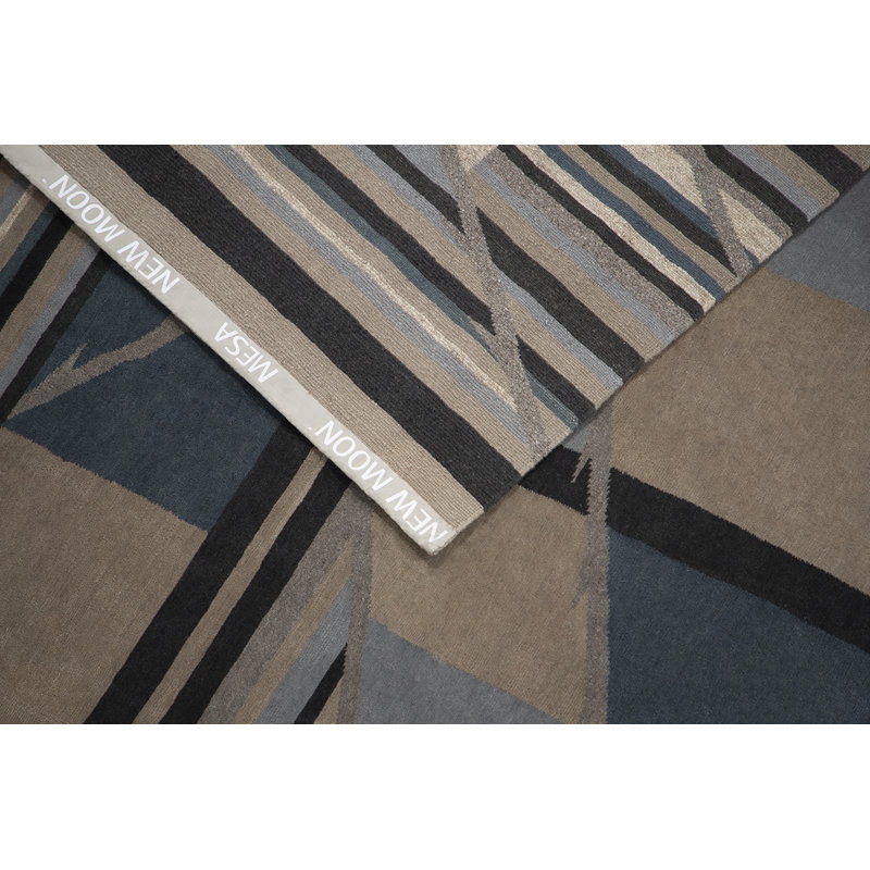 Mesa Wool Geometric Area Rug, Rectangle 12' x 15'