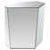 Capella 2-Piece Mirrored Coffee And End Table Set Silver