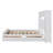 Arnitha Storage Platform Bed with Bookcase Headboard-631809510-622751873-687170895