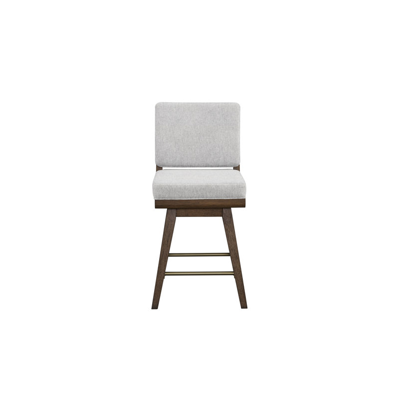 Tabouret de bar rotatif Latte - Pumise Avenger (ensemble de 2)