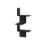 Authement 3 Piece Corner Shelf-174371434