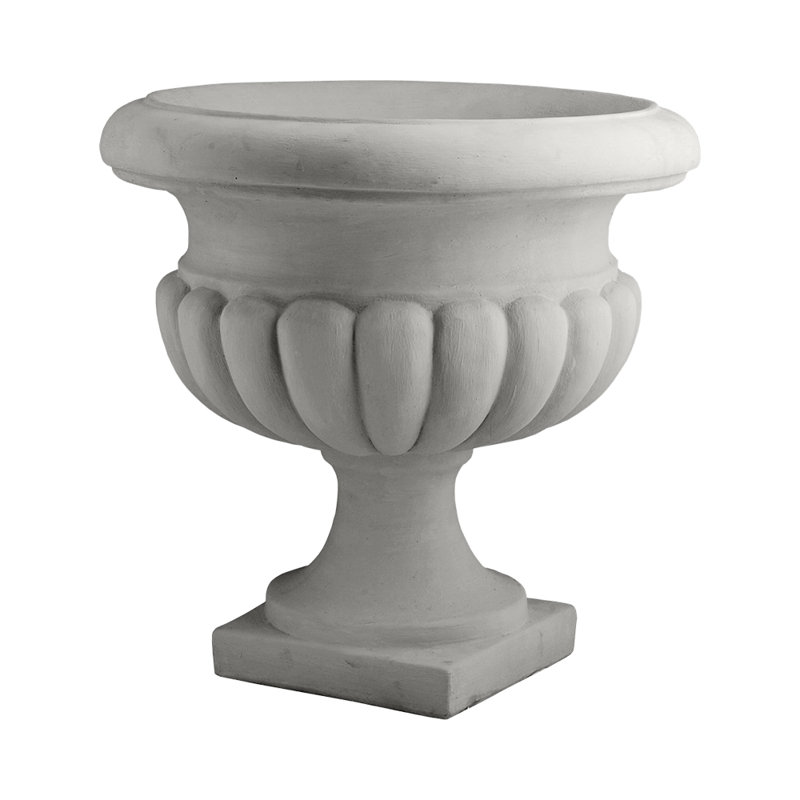 Urne italienne 26 po - Finition naturelle - Gris