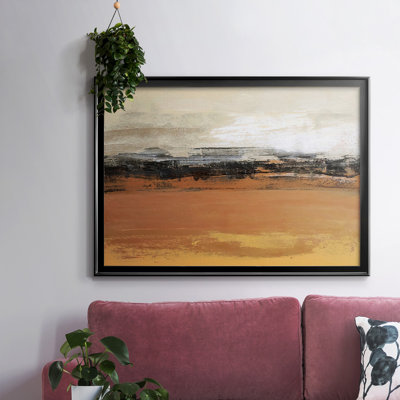 «Bridges Ochre», toile tendue avec châssis en I_2781812