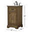 Ensemble de meuble-lavabo simple 19 po Hermes-73359933