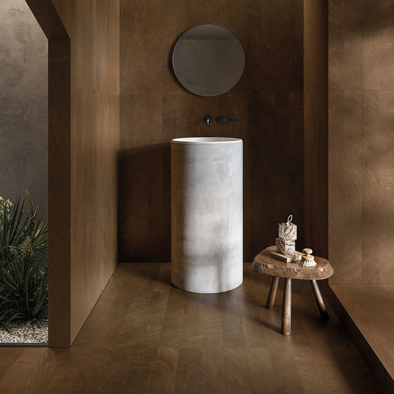 Bois sur mesure 8 x 48 Wengé, Brun