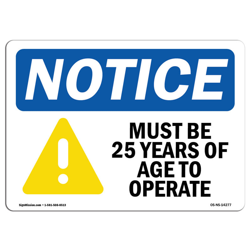 Notice Sign