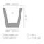 Cono Self-Watering Resin Pot Planter-49047651