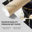«Abstract Geode Black», reproduction d'art moderne sans cadre-1104557581