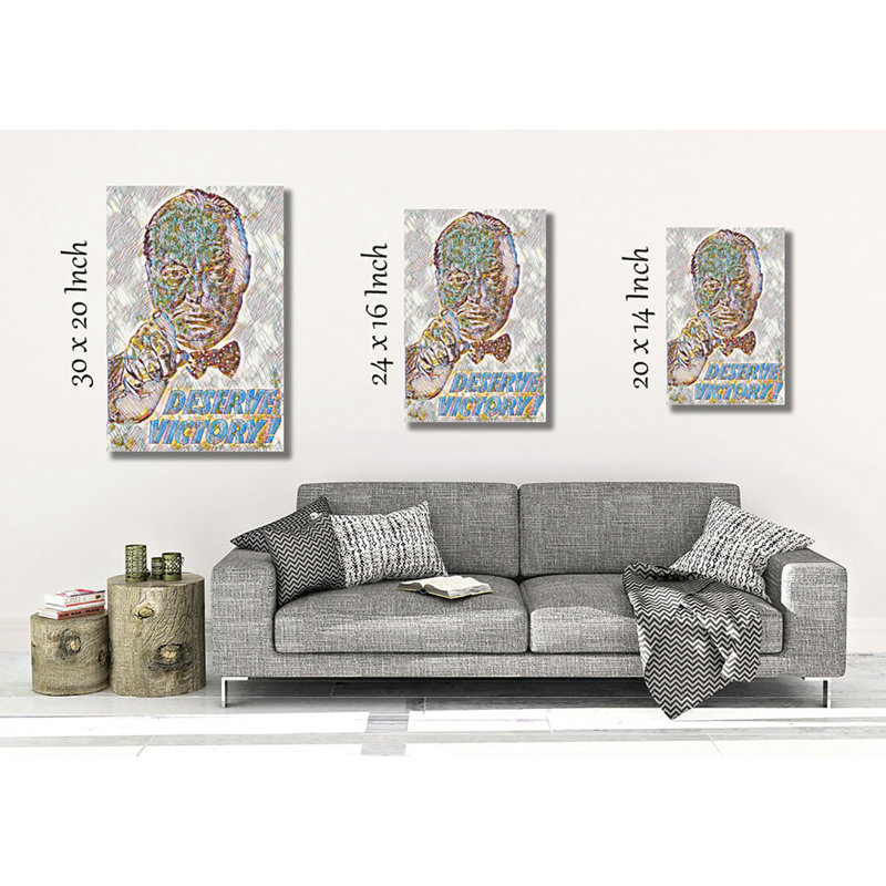 Wrapped Canvas Print, 50cm H x 35cm W