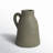 Terracotta Vase Pottery Decorative Handle Accent Vessel Handmade Style Casual Home Decor Statement Artisan Look Unique Shape Rustic Charm Lightweight Sculptural Detail-89110033