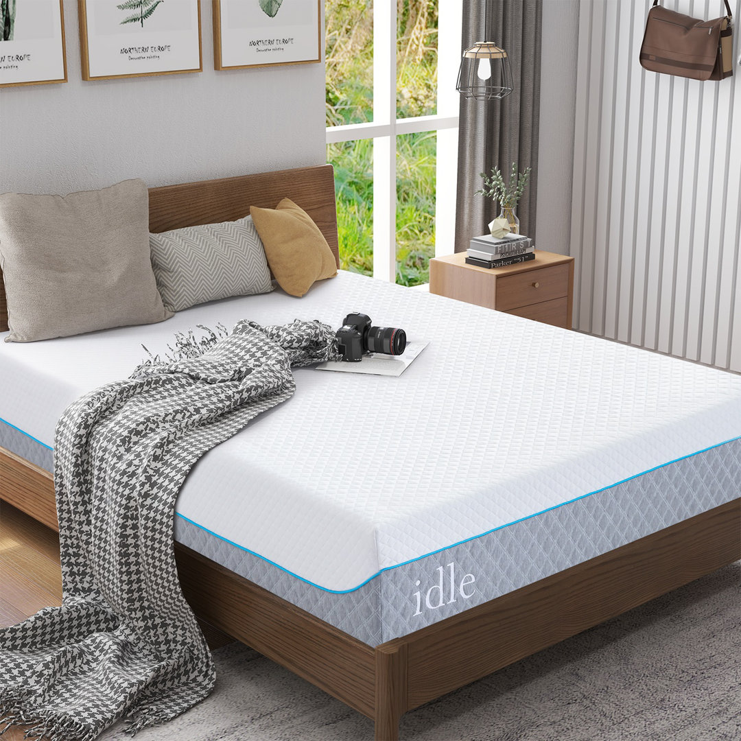 Bloomsdale 12'' Medium Memory Foam Mattress In A Box Alwyn Home Bed 