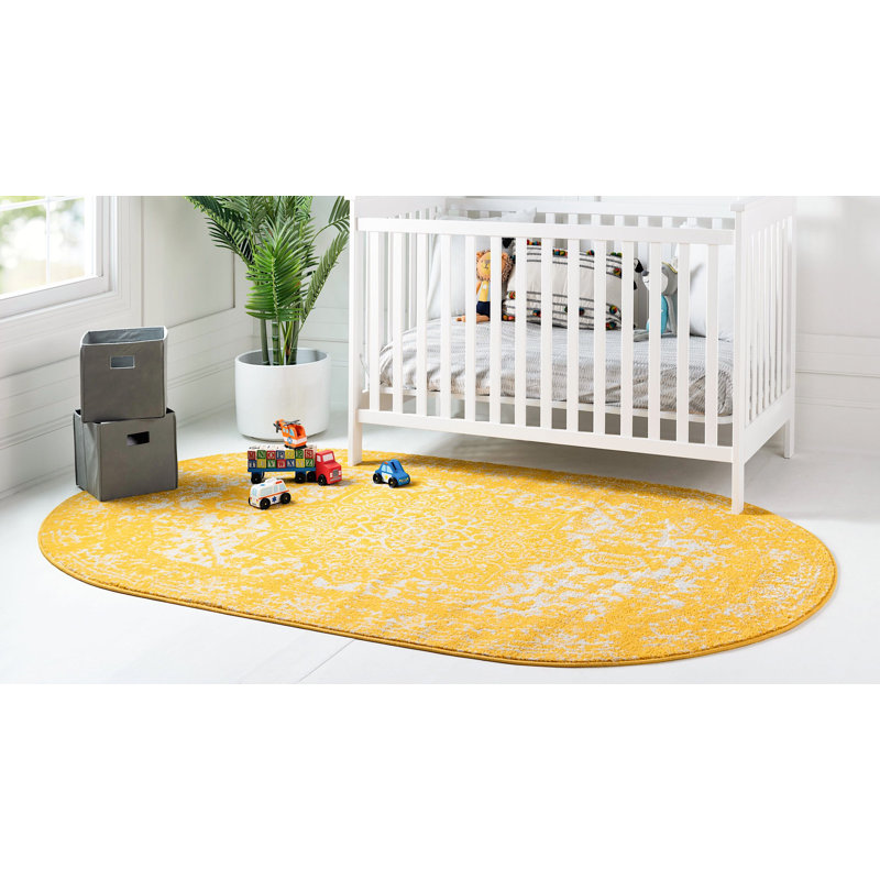 Reine Oriental Indoor Rug, Oval 7'10" x 10'