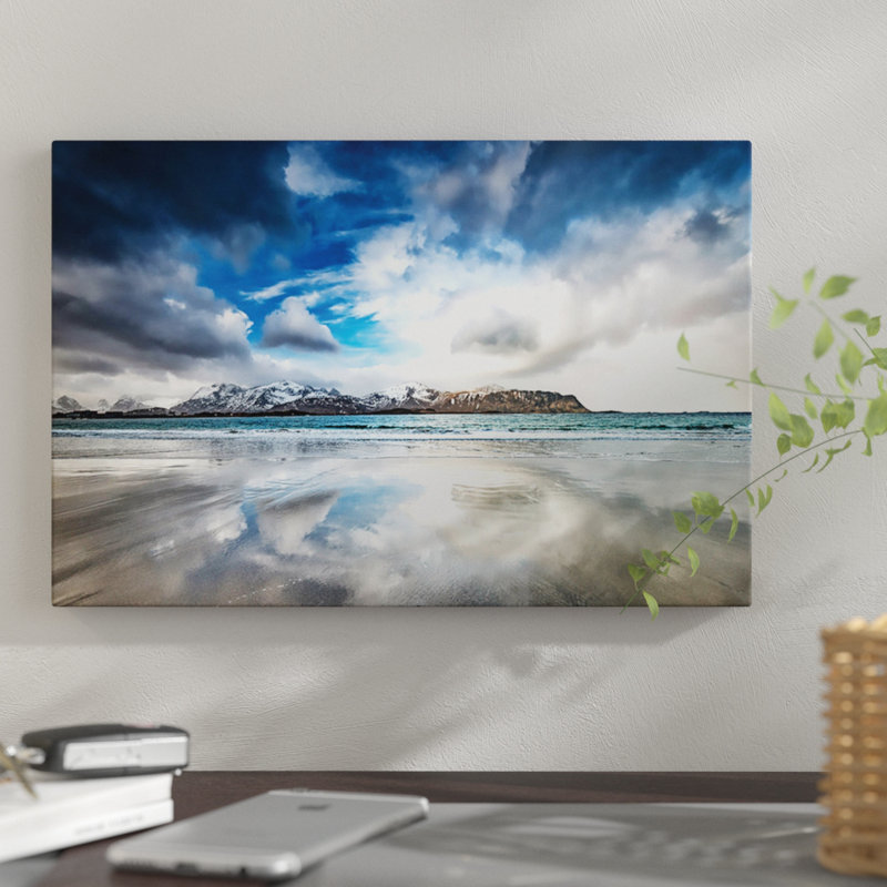 « mirrored », reproduction de photo sur toile, H 8 po x l 12 po x P 0,75 po