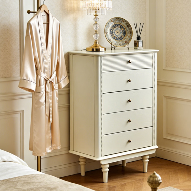 Armoire à 5 tiroirs en noyer américain