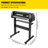 Vinyl Cutter Machine, 28inch Vinyl Plotter, LCD Display Plotter Cutter