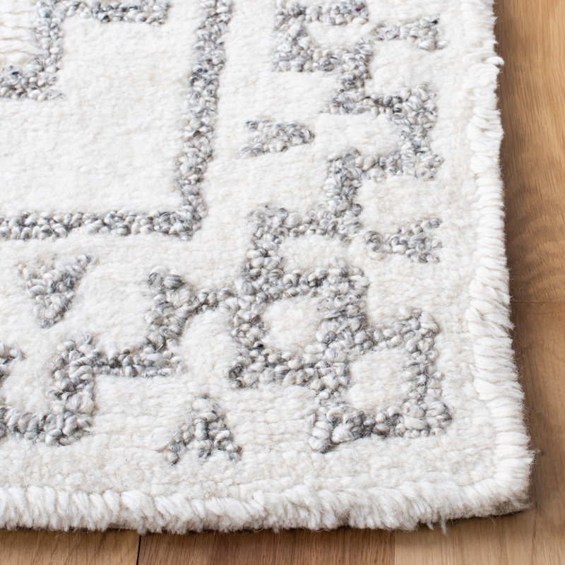 Gurganious Hand Tufted Performance Oriental Rug, Rectangle 9' x 12'