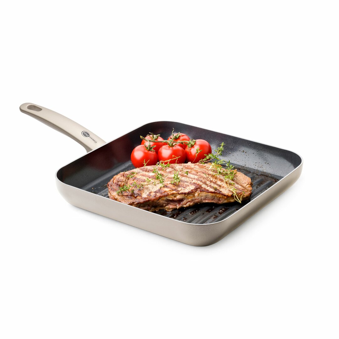 GreenPan Cambridge quadratische Grillpfanne mit keramischer Antihaftbeschichtung