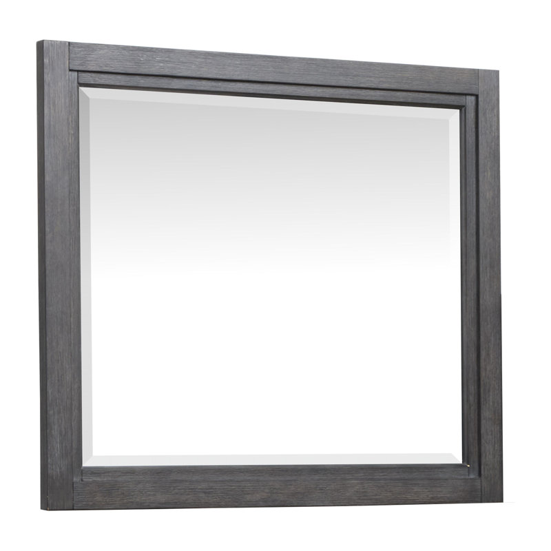 Wilmot Landscape Mirror, Black