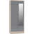 Grey Gloss/Light Oak Effect Veneer selected