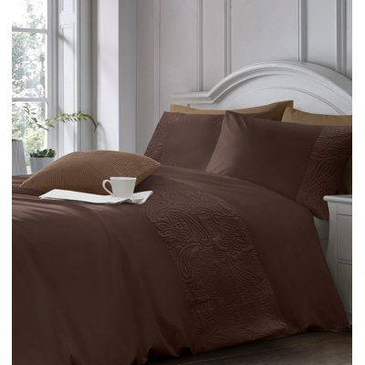 Annielaurie Solid Colour Duvet Cover Set