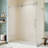 48" W X 34" D X 76" H Sliding Frameless Shower Enclosure With 3/8 Inch Tempered Glass-126304639-126735480