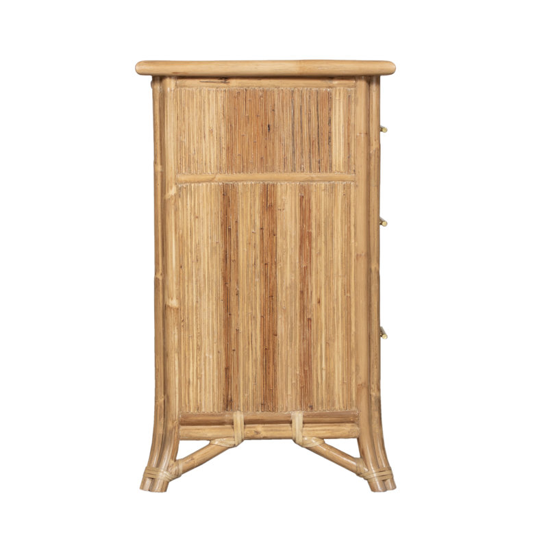 Bermuda 6 - Drawer Dresser, Natural